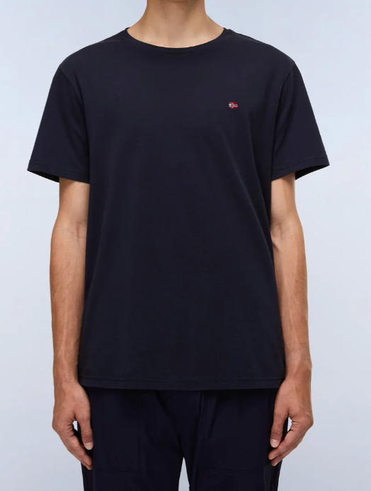 T-shirt a Maniche Corte Salis in Jersey