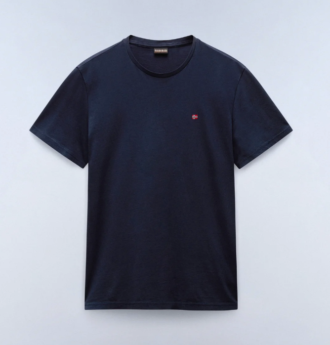 T-shirt a Maniche Corte Salis in Jersey