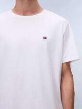 T-shirt a Maniche Corte Salis in Jersey