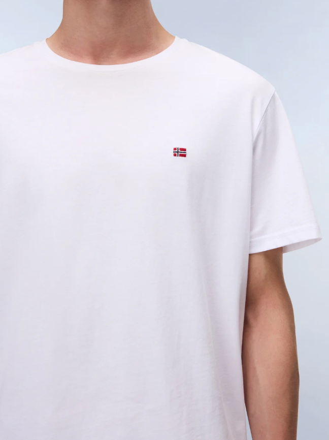 T-shirt a Maniche Corte Salis in Jersey