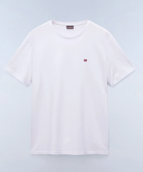 T-shirt a Maniche Corte Salis in Jersey