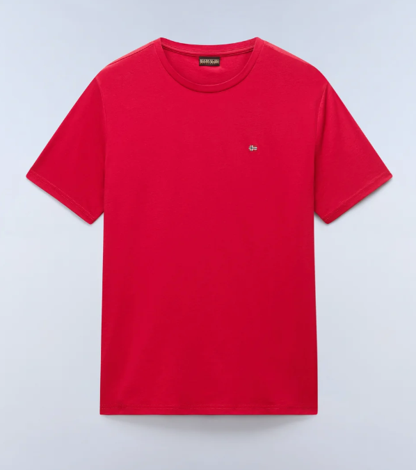 T-shirt a Maniche Corte Salis in Jersey