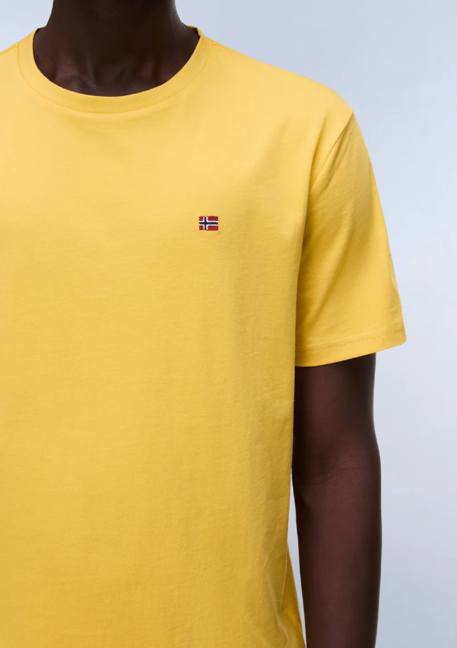 T-shirt a Maniche Corte Salis in Jersey