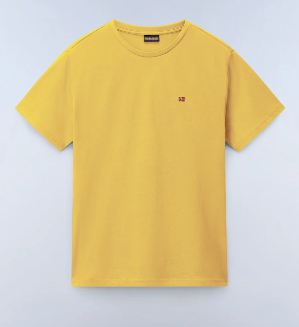 T-shirt a Maniche Corte Salis in Jersey