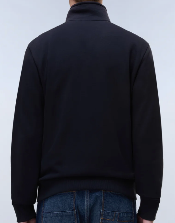 Felpa con Zip Balis French Terry