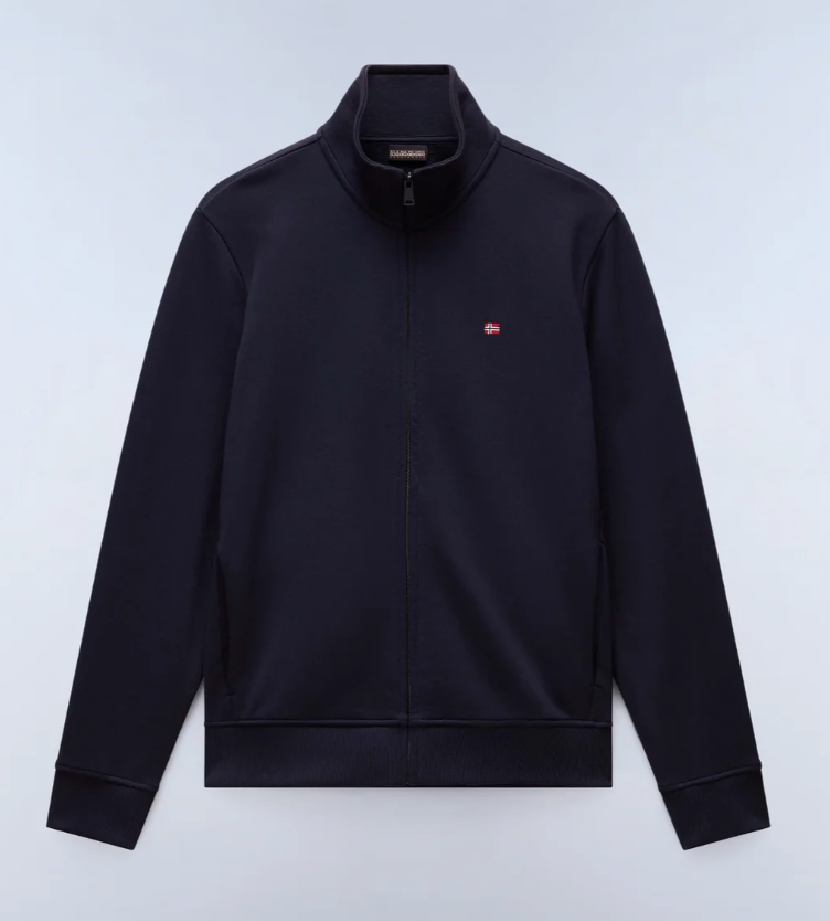 Felpa con Zip Balis French Terry