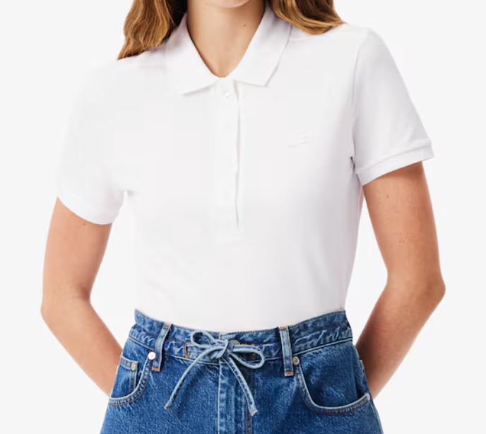 POLO IN PIQUE' DI COTONE SLIM FIT