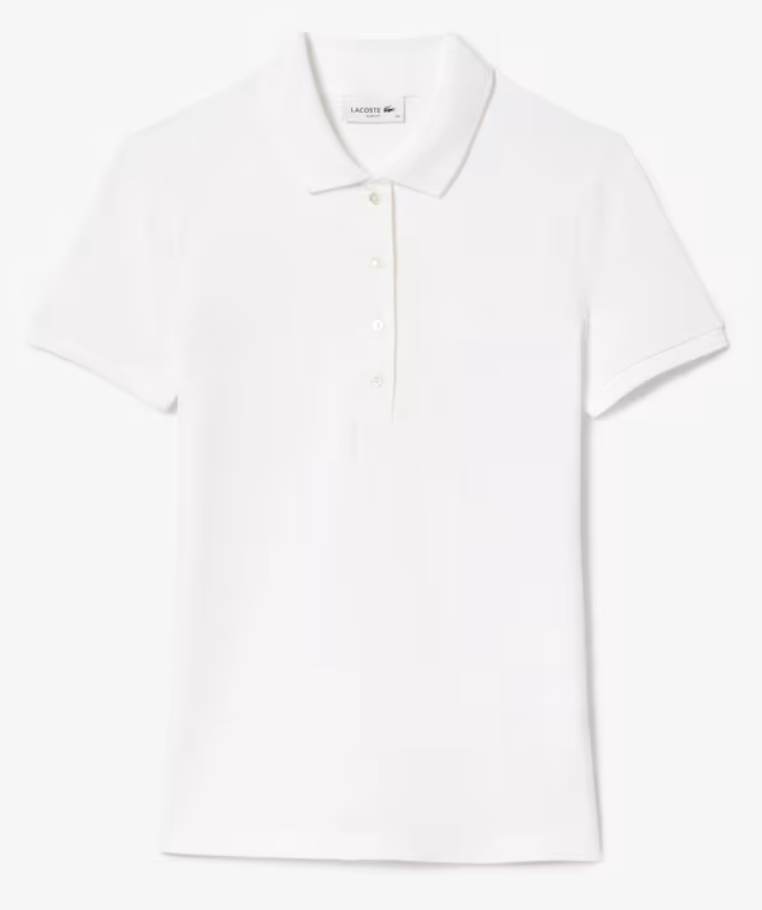 POLO IN PIQUE' DI COTONE SLIM FIT