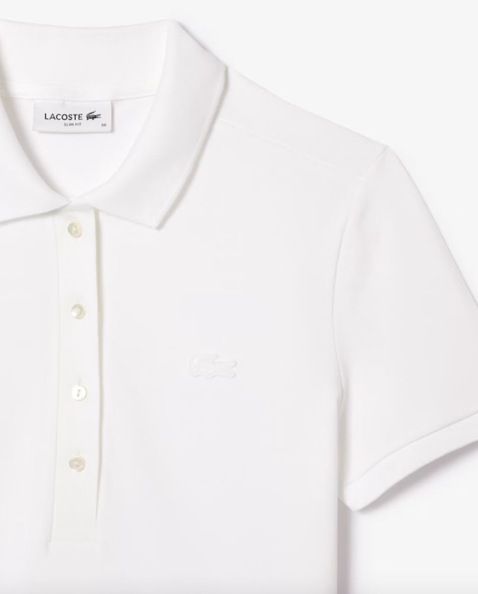 POLO IN PIQUE' DI COTONE SLIM FIT