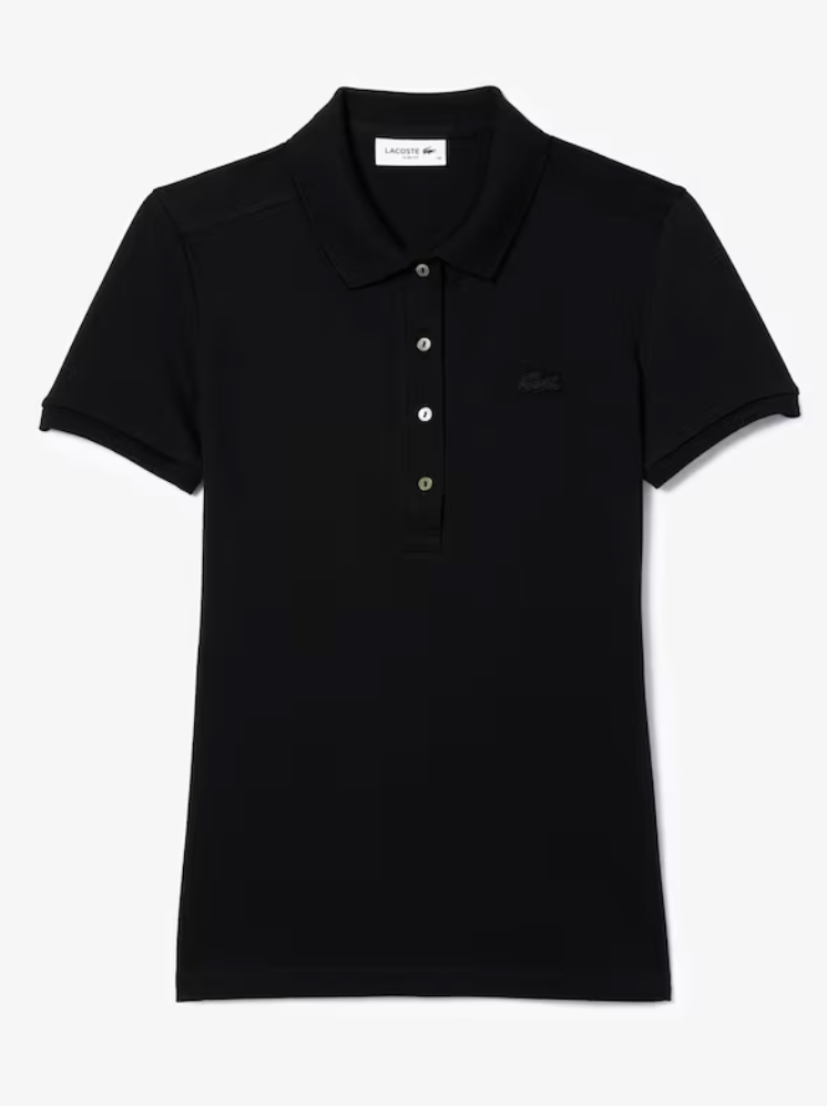POLO IN PIQUE' DI COTONE SLIM FIT