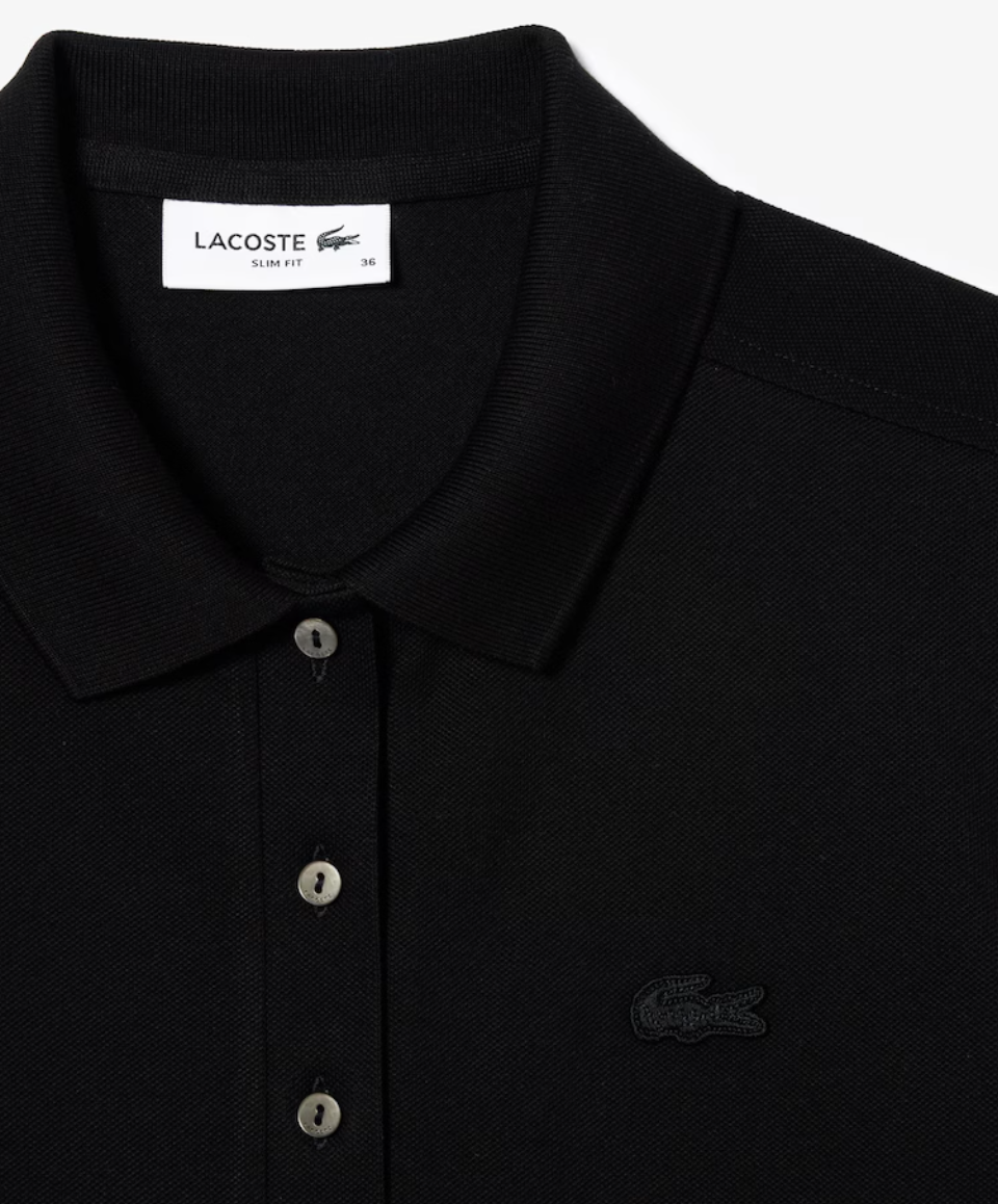 POLO IN PIQUE' DI COTONE SLIM FIT