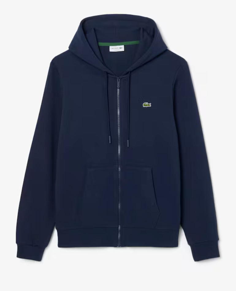 FELPA CON ZIP E CAPPUCCIO CLASSIC FIT
