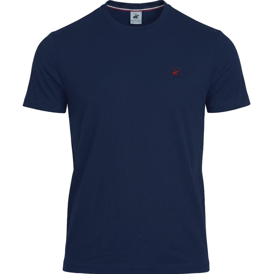 T-Shirt uomo tinta unita POLO CLUB BEVERLY HILLS