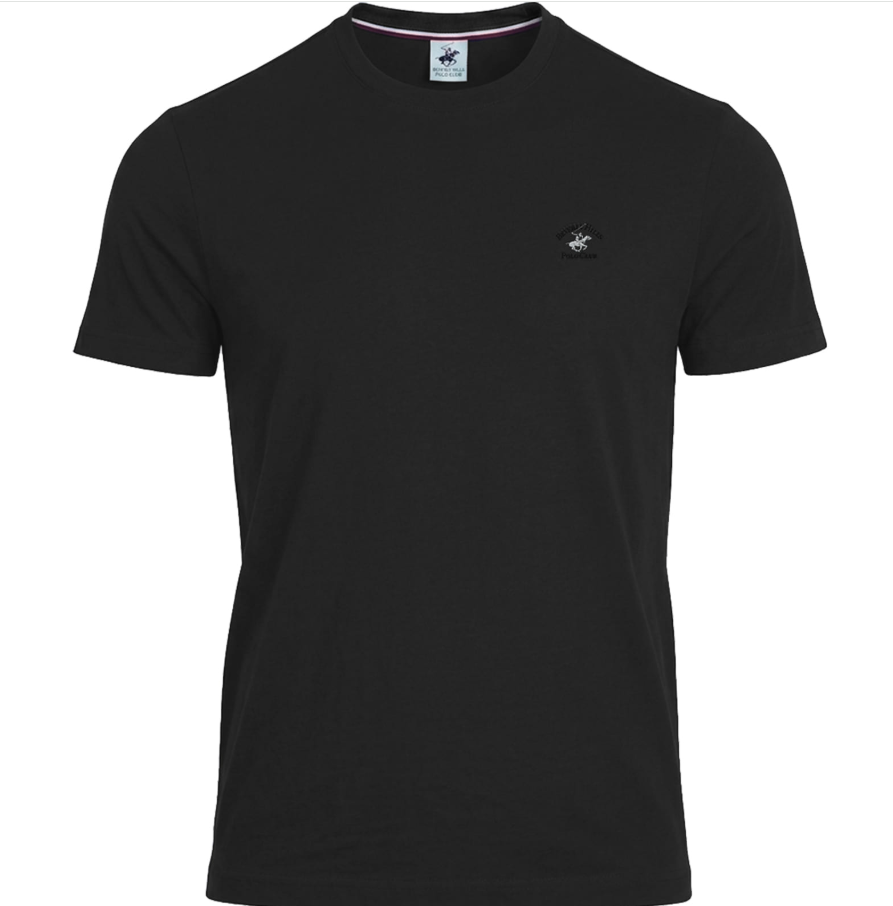 T-Shirt uomo tinta unita POLO CLUB BEVERLY HILLS
