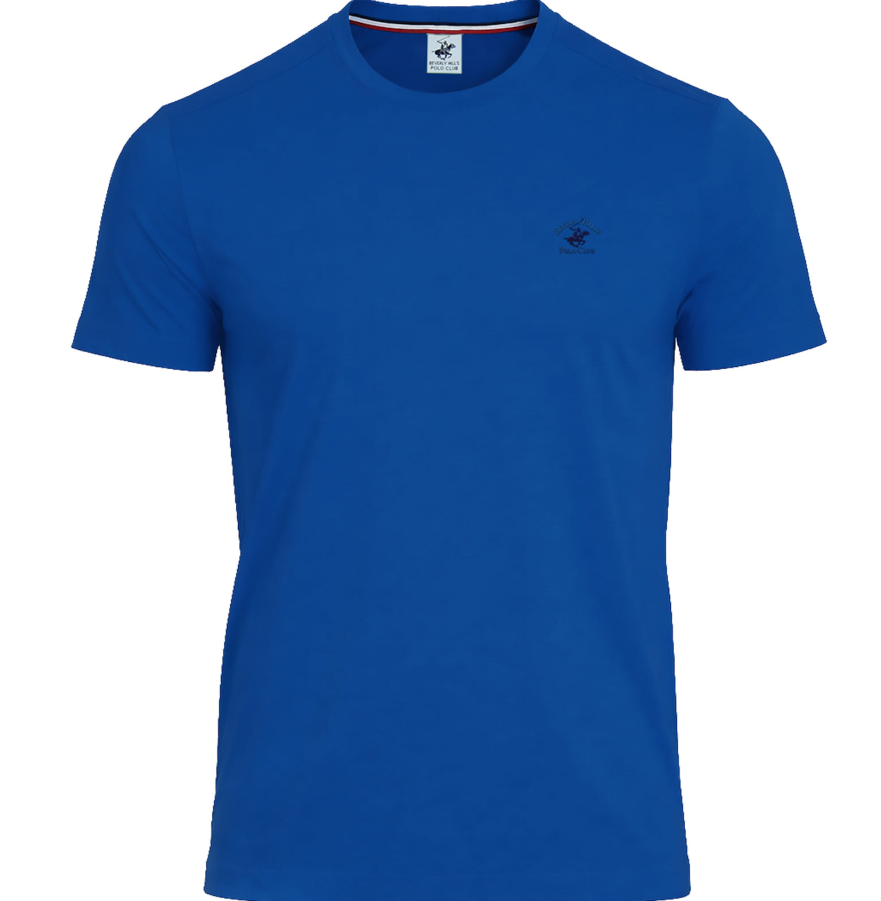 T-Shirt uomo tinta unita POLO CLUB BEVERLY HILLS