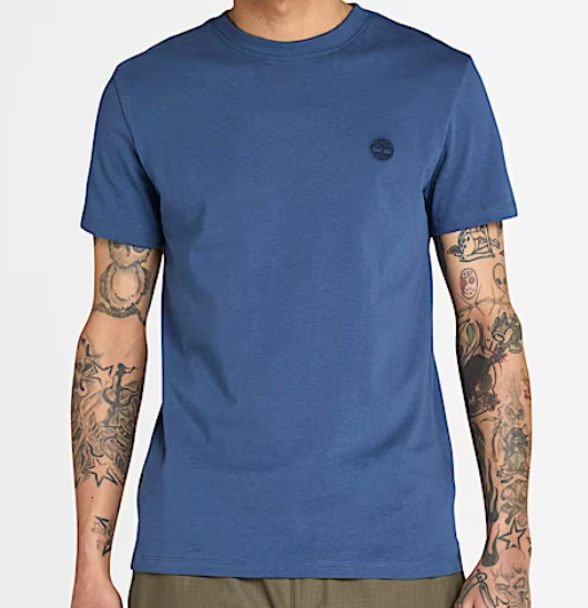T-shirt a Maniche Corte Dunstan River da Uomo