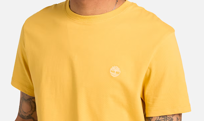 T-shirt a Maniche Corte Dunstan River da Uomo
