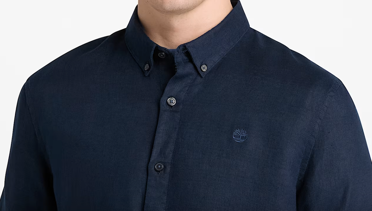 Camicia in Lino Mill Brook da Uomo
