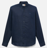 Camicia in Lino Mill Brook da Uomo