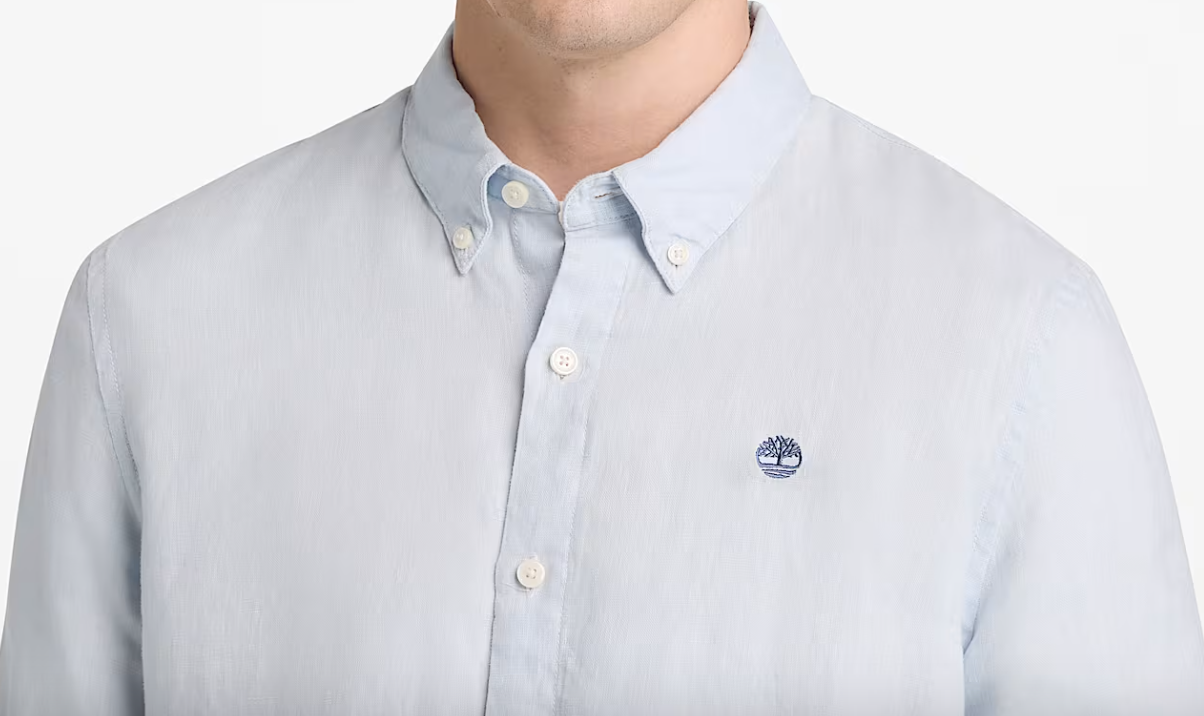 Camicia in Lino Mill Brook da Uomo