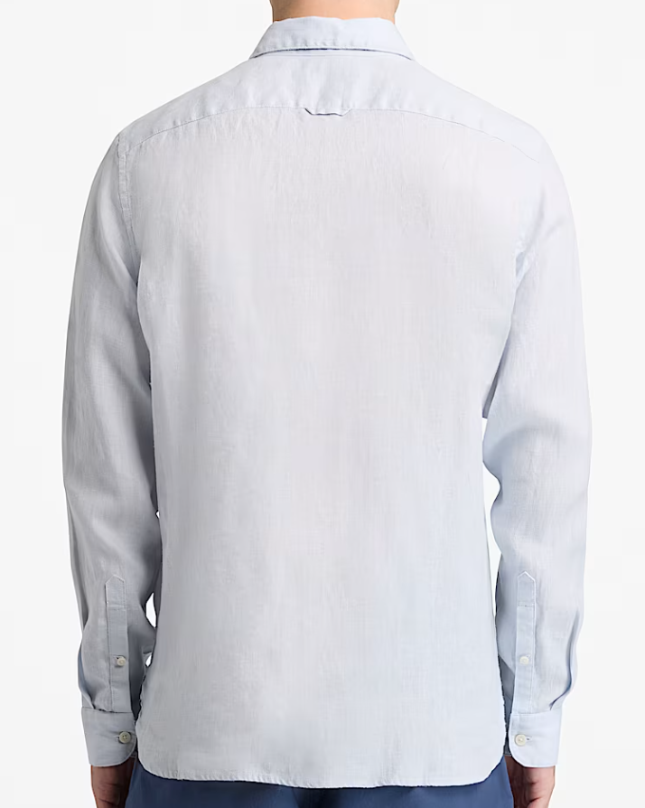 Camicia in Lino Mill Brook da Uomo