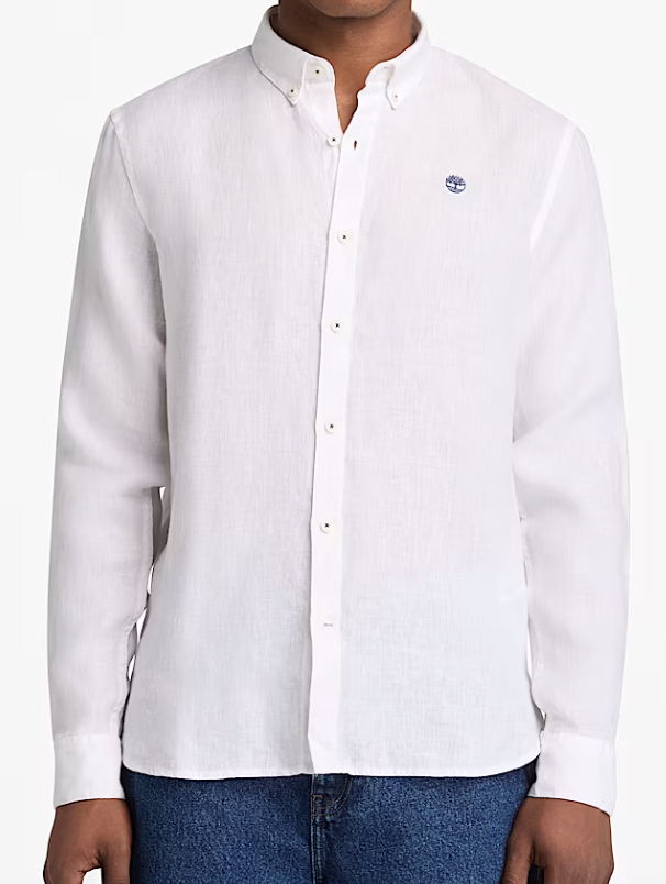 Camicia in Lino Mill Brook da Uomo