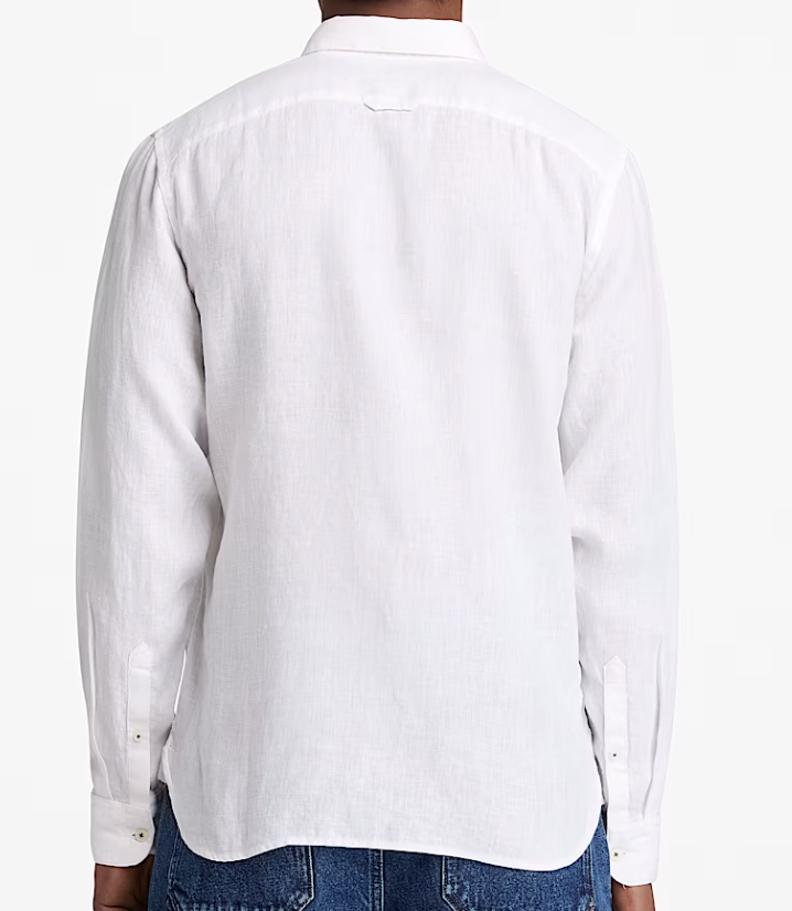 Camicia in Lino Mill Brook da Uomo
