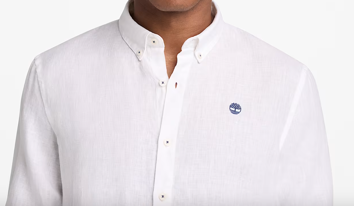 Camicia in Lino Mill Brook da Uomo
