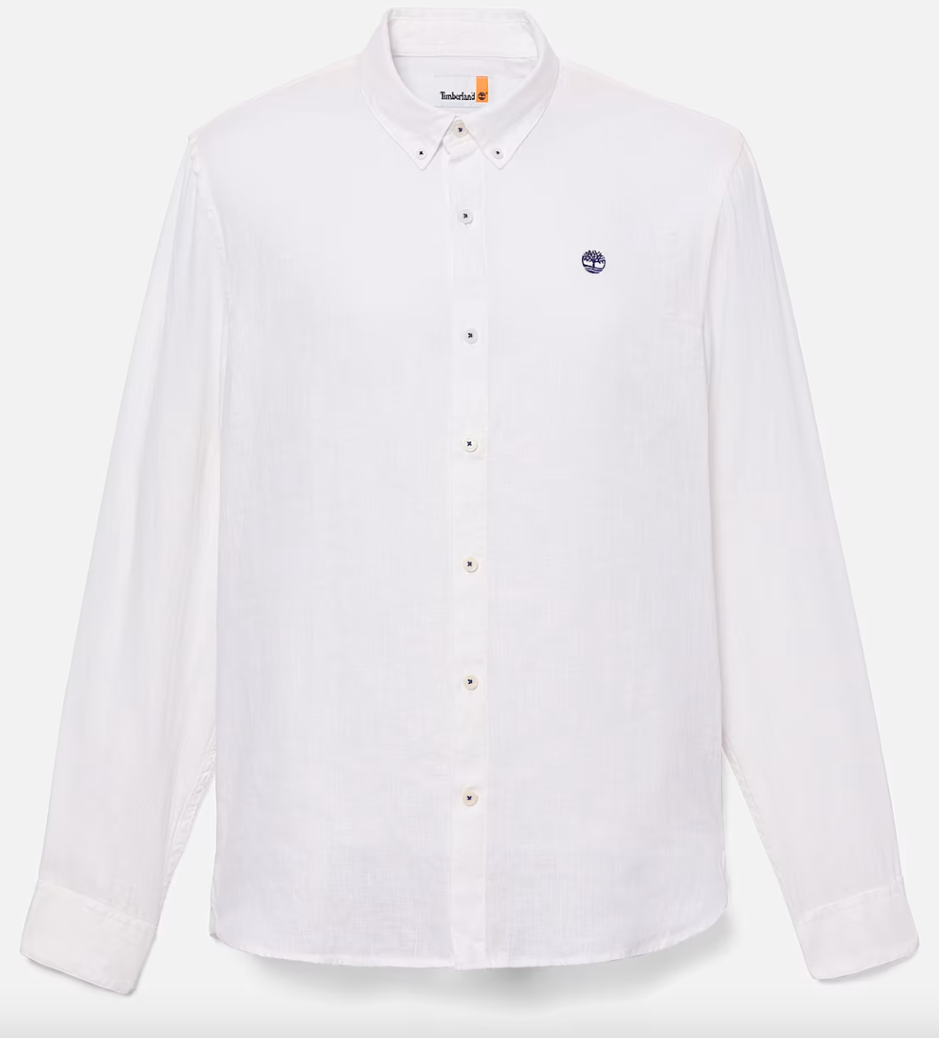 Camicia in Lino Mill Brook da Uomo