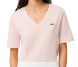 T-SHIRT CON SCOLLO A V IN MORBIDO COTONE RELAXED FIT