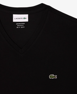 T-SHIRT CON SCOLLO A V IN JERSEY DI COTONE PIMA LEGGERO