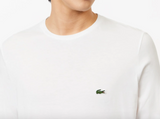 T-SHIRT A MANICHE LUNGHE IN JERSEY DI COTONE
