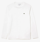 T-SHIRT A MANICHE LUNGHE IN JERSEY DI COTONE