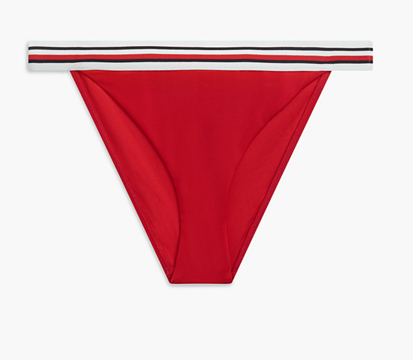 Completo Bikini Global Stripe a triangolo con slip