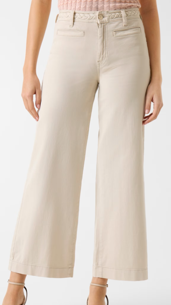 Pantaloni chino a gamba larga
