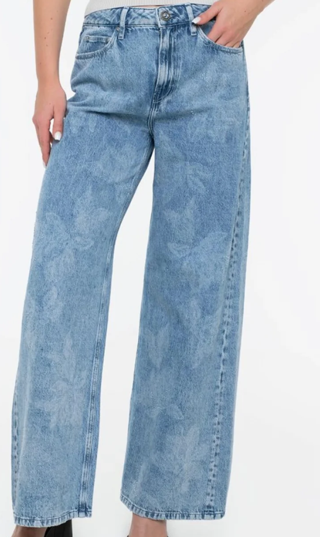 Jeans Wide Leg Bellflower