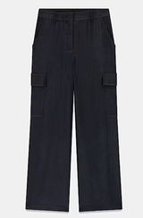 Pantaloni cargo in denim