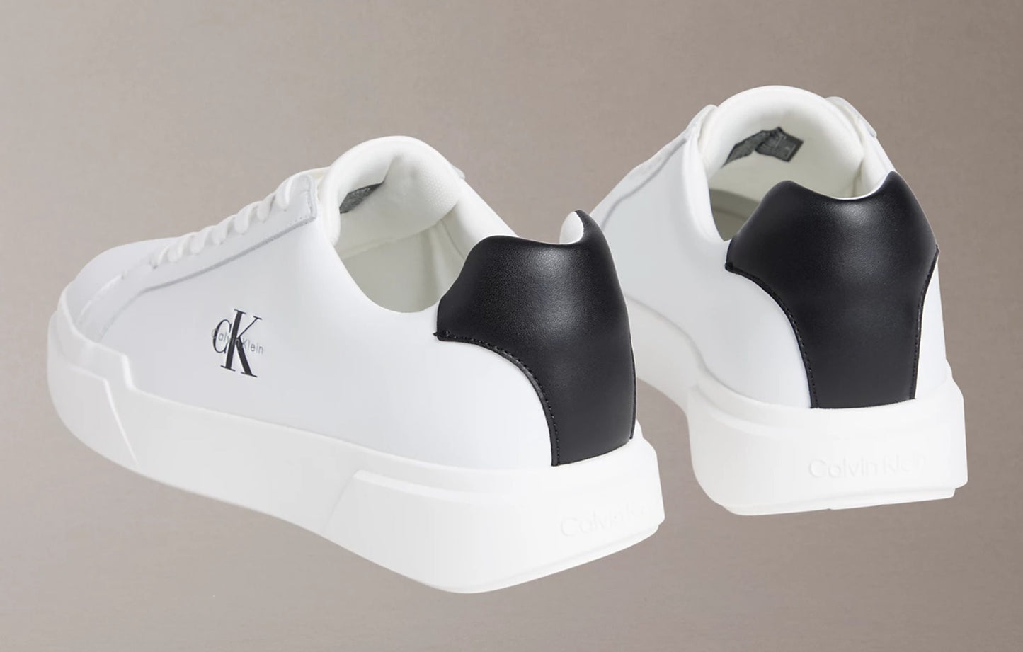 Sneakers in pelle con logo