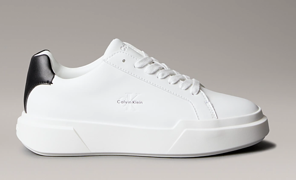 Chunky Sneakers ad alta trazione e resistenza in pelle