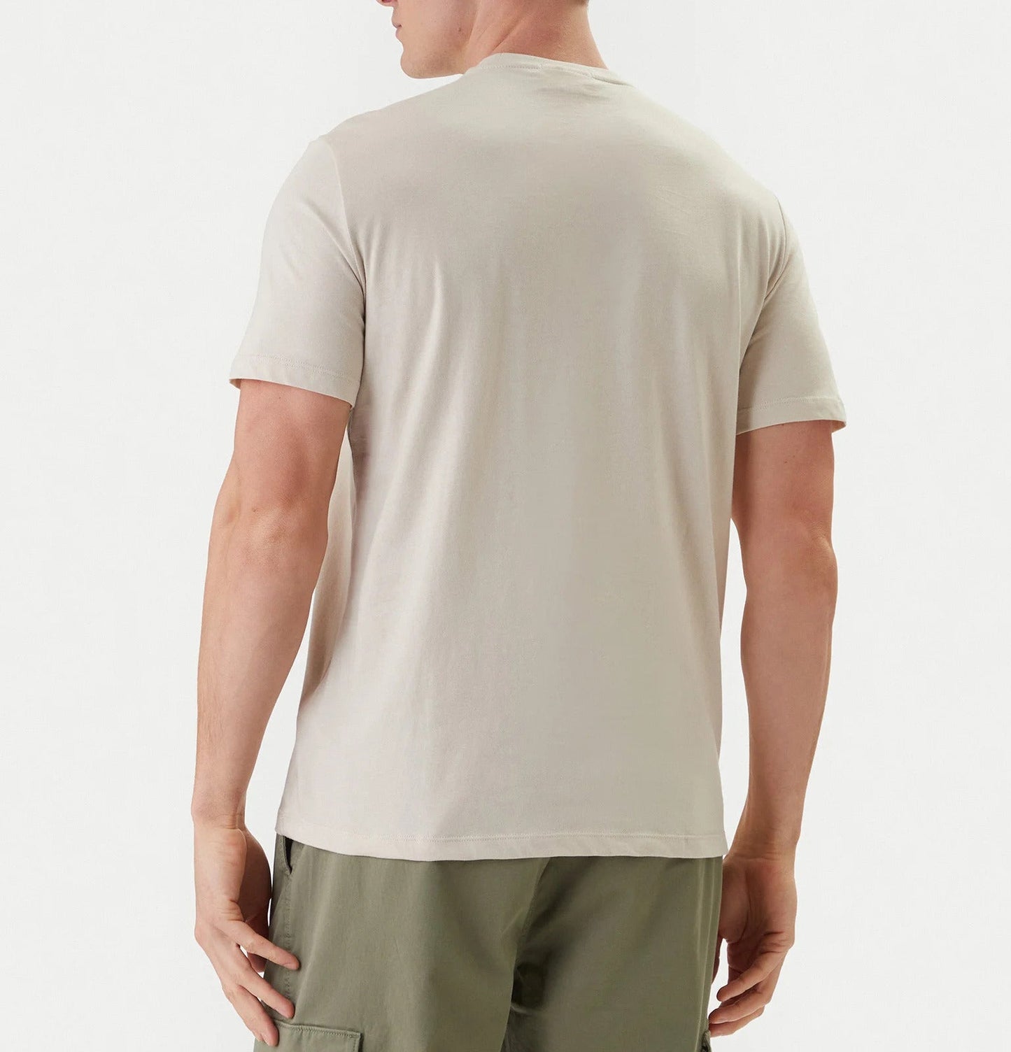 T-shirt in cotone con stemma