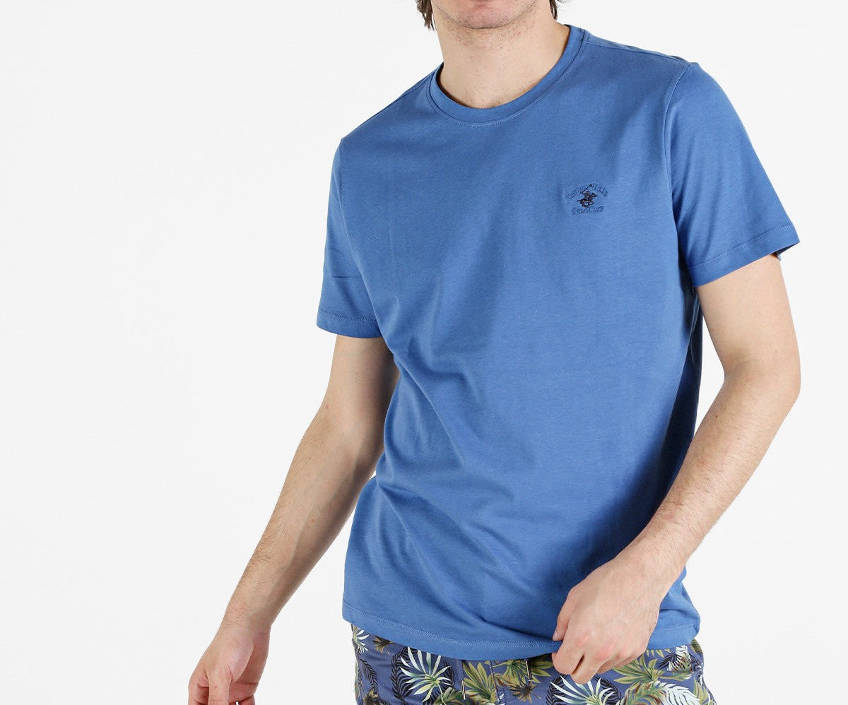 T-Shirt uomo tinta unita POLO CLUB BEVERLY HILLS